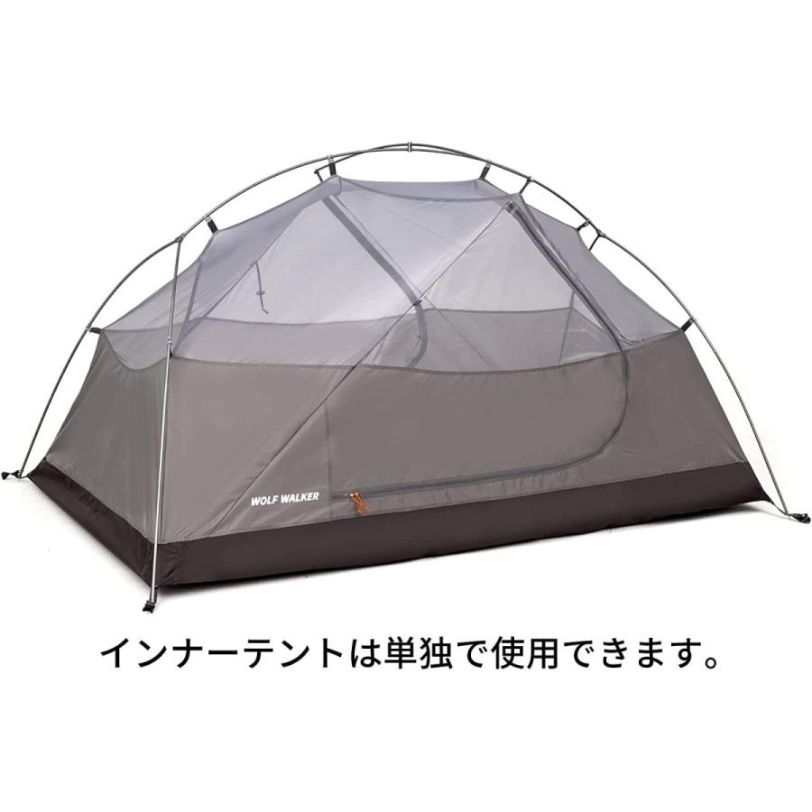WOLF WALKER テント ツーリング 設営簡単 防風防水 折りたたみ WOLF WALKER テント ツーリング 設営簡単 防風防水 折りたたみ