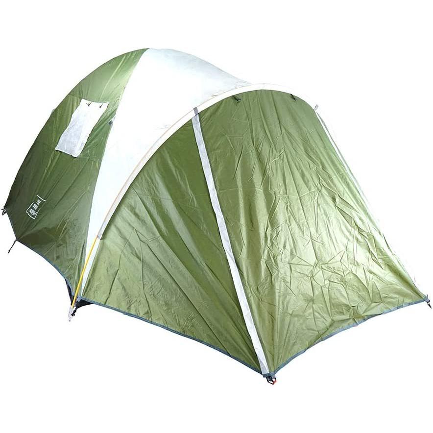 軽量多層構造キャンプテント Kadahis テント 前室付き 3~4人用 二重層構造 耐水 防風 簡単設営