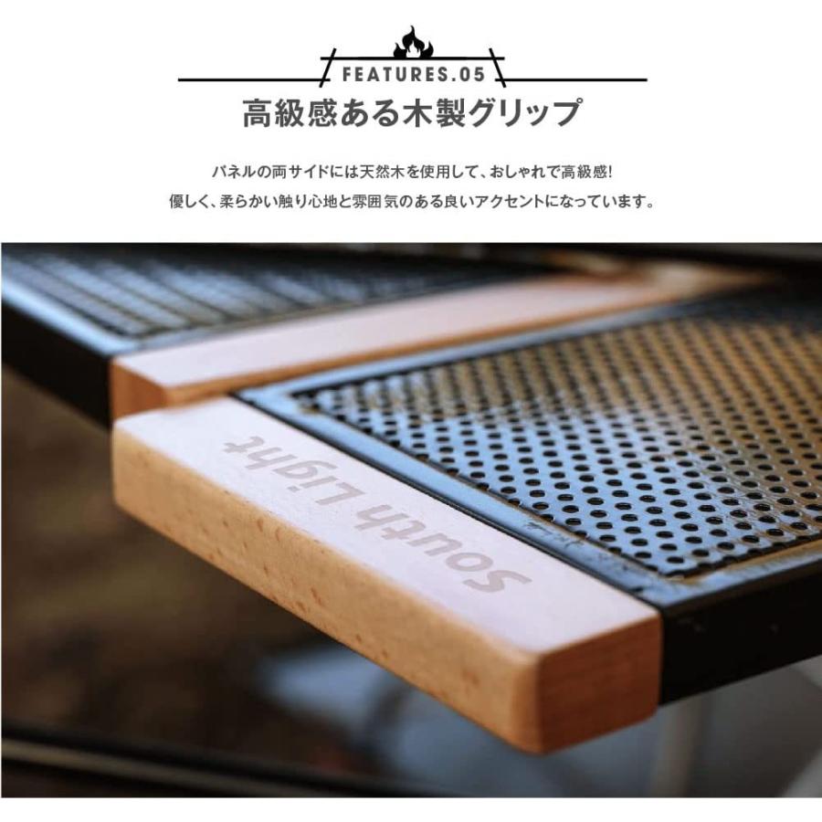 movement store アウトドア テーブル 囲炉裏テーブル アウトドア 焚き火テーブル バーベキューテーブル キャン(uc079)の画像