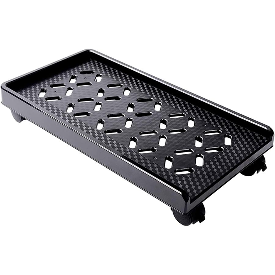 Crean CPUスタンド PCスタンド サーバーラック PCラック キャスター付き PCワゴン デスクトップ用 熱対策 ほ(ve009