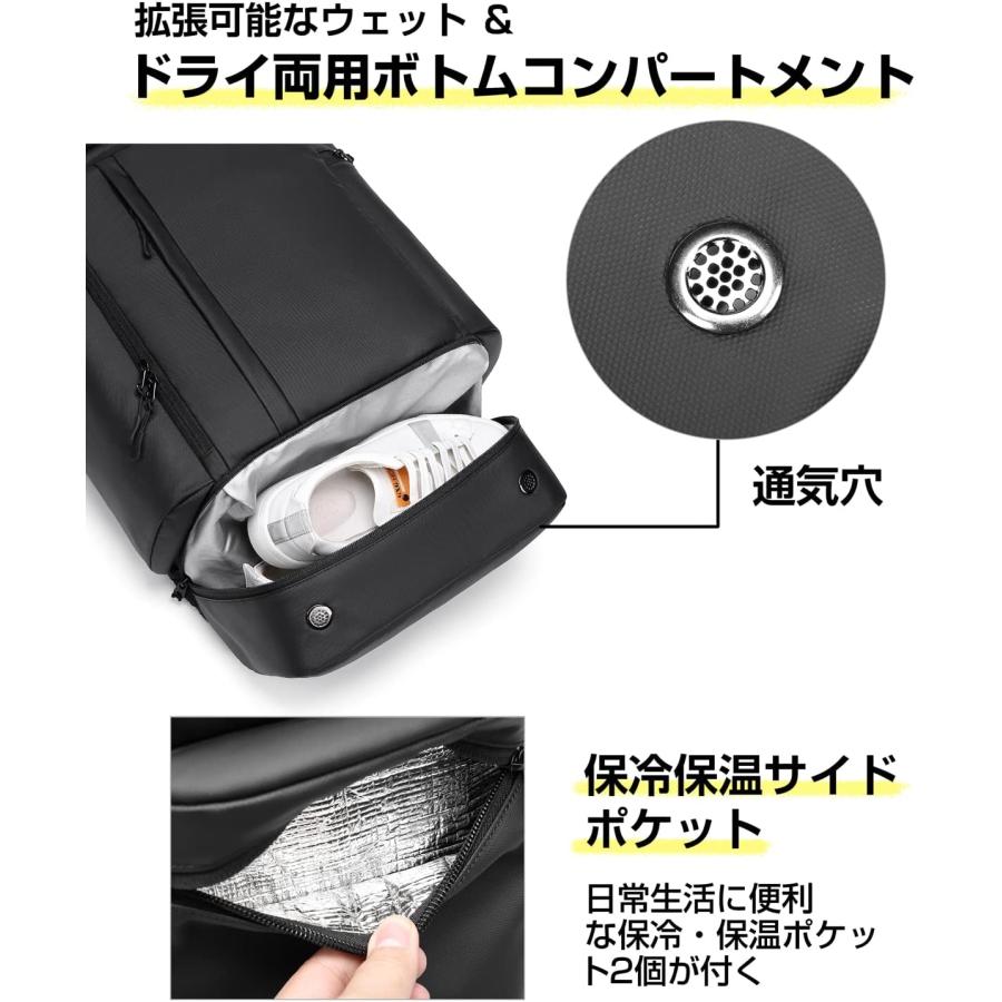 リュック リュックサック メンズ バックパック 大容量 40L 保冷 