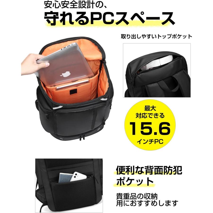 リュック リュックサック メンズ バックパック 大容量 40L 保冷 