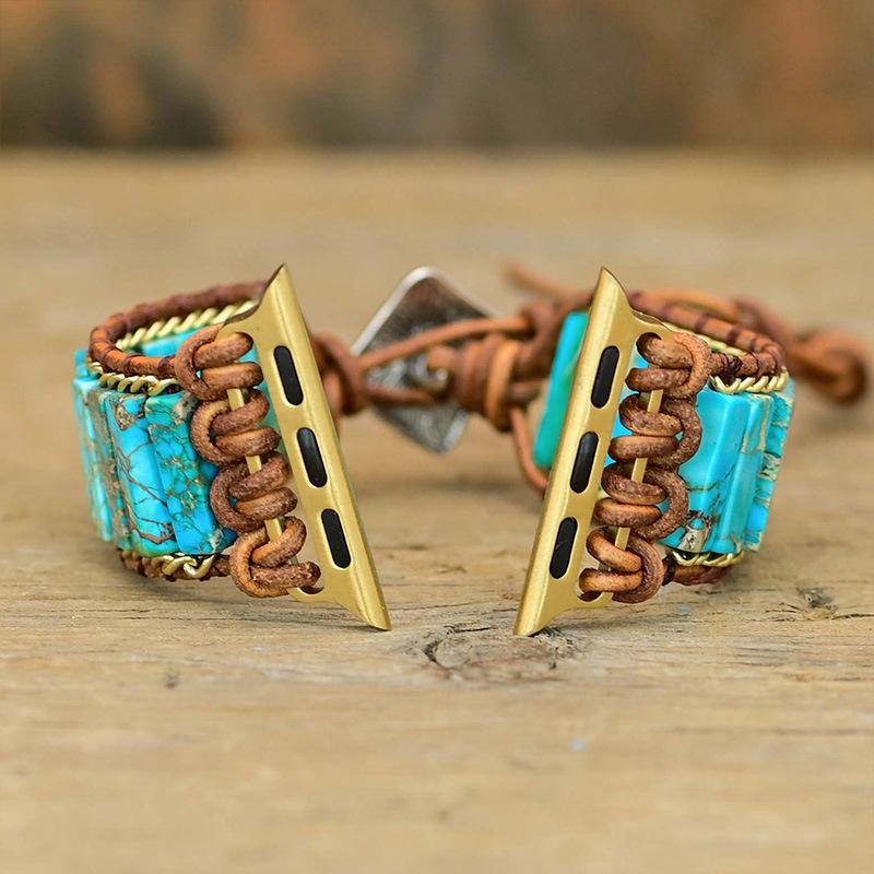 Apple Watchバンド ネイティブターコイズ （アップルウォッチ） 38