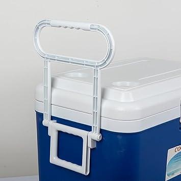 50Lクーラーキャスター付き大容量大型屋外魚釣BBQの食材業務用食品保存冷蔵庫車用断熱ボックス屋外海釣りボックスキャンプイン(xv065)の画像
