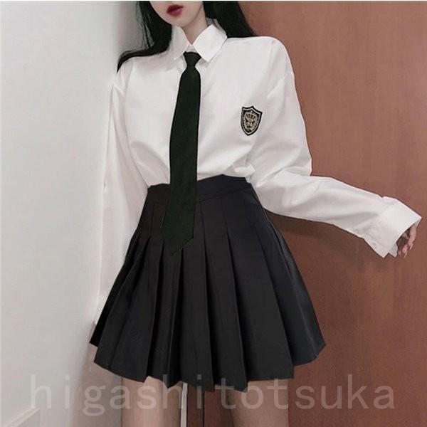 JK制服 セーラー服 上下セット 長袖 ネクタイ 学院風 学生服 フリルスカート ミニ丈 学園祭 入学式 卒業式 コスチューム 春夏秋 cosplay｜satorustore1｜07