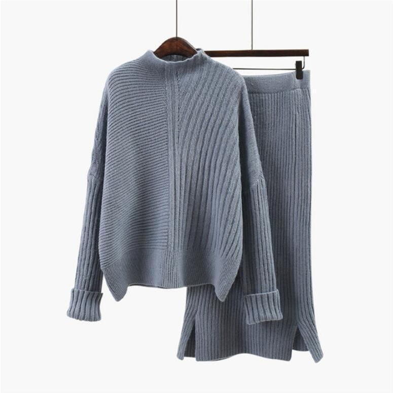 特価】ニットセットアップ セーター スカート セットアップ レディース