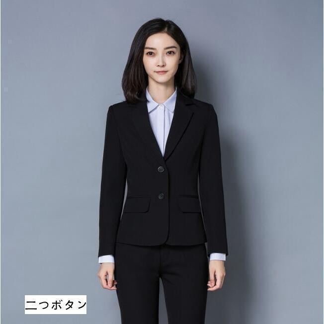 スーツ レディース 一つボタン 二つボタン ビジネススーツ