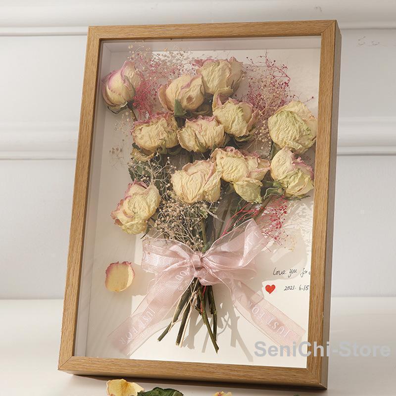 ボックスフレーム 立体額 額縁 シャドーボックス長方形 中空 ドライ