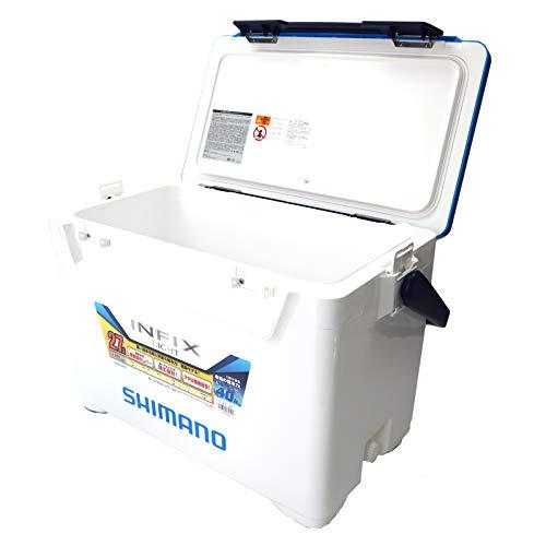 シマノ(SHIMANO) 釣り用 クーラーボックス インフィクス ライト 27リットル Sホワイトブルー