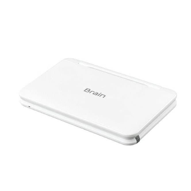 数量は多】シャープ PW-J2-W 電子辞書 中学生モデル Brain ホワイト系