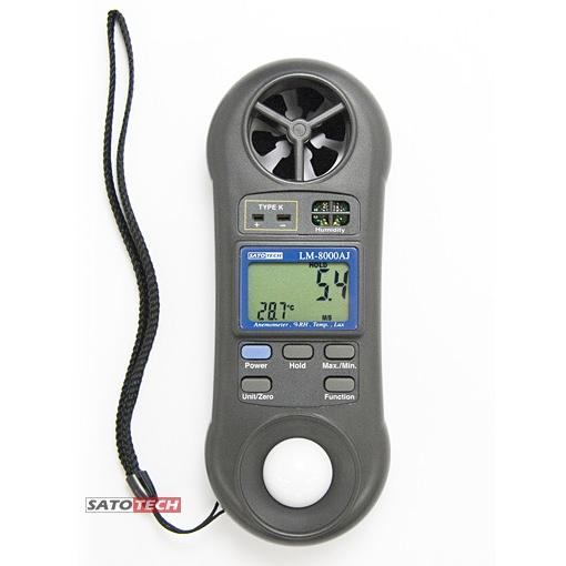 サトテック マルチ環境測定器LM-8000A J 環境メーター（LM-8000A/LM