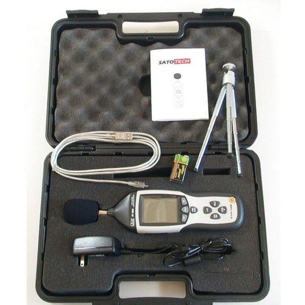 データロガー騒音計 DT-8852 国際規格 IEC61672-1 Class 2適合 : 測定