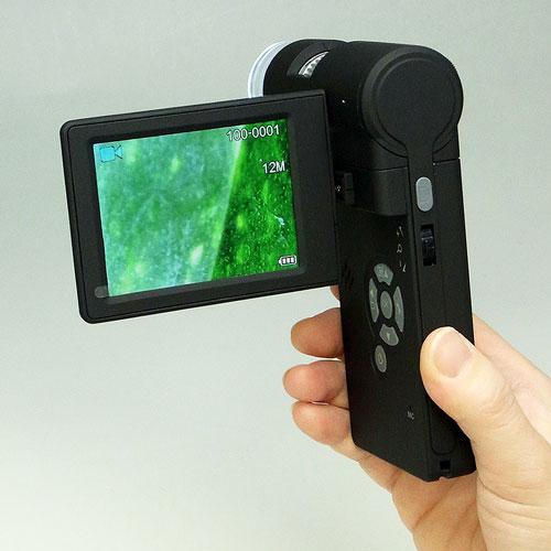 Jスコープ 携帯式デジタル顕微鏡 MJ-39 マイクロスコープ 500万画素 最大300倍 USB/ビデオ出力 計測ソフト/スタンド付属の画像