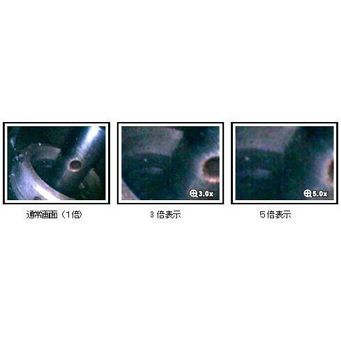 Jスコープ 工業用内視鏡QV 直径4.5mm 2方向先端可動式カメラケーブル3m ビデオスコープ 本体2年保証 高屈曲の画像