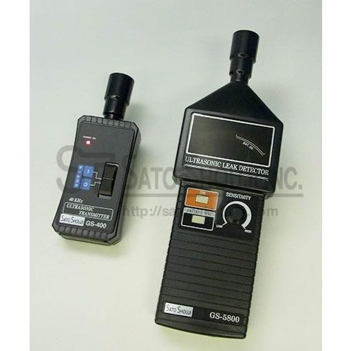 サトテック エアーリークテスター＋超音波発信器 GS5800+GS400 : 測定 