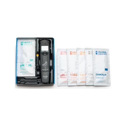 ハンナ HI 98129N pH/EC/TDS/℃テスター (Combo 1)ハンナ pH/EC/TDS
