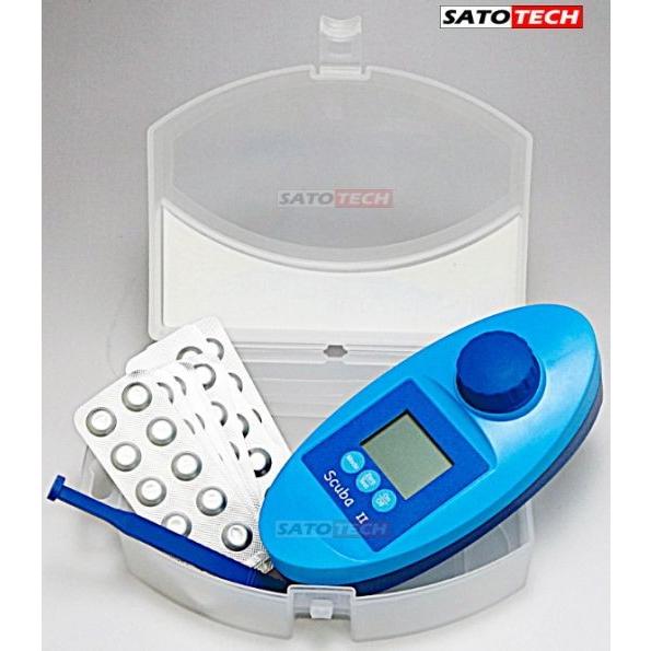デジタル残留塩素測定器プールテスター 楽天市場】デジタル残留塩素測定器プールテスターSCUBA2（DPD1