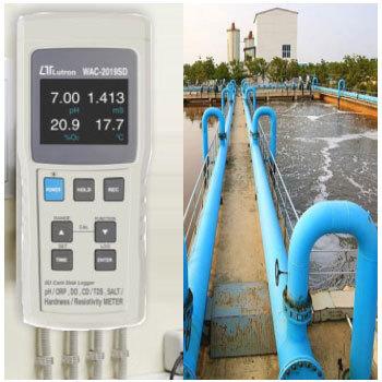 サトテック データロガーpH計WAC-2019SD-PH(pH電極PE-21付) : 測定器