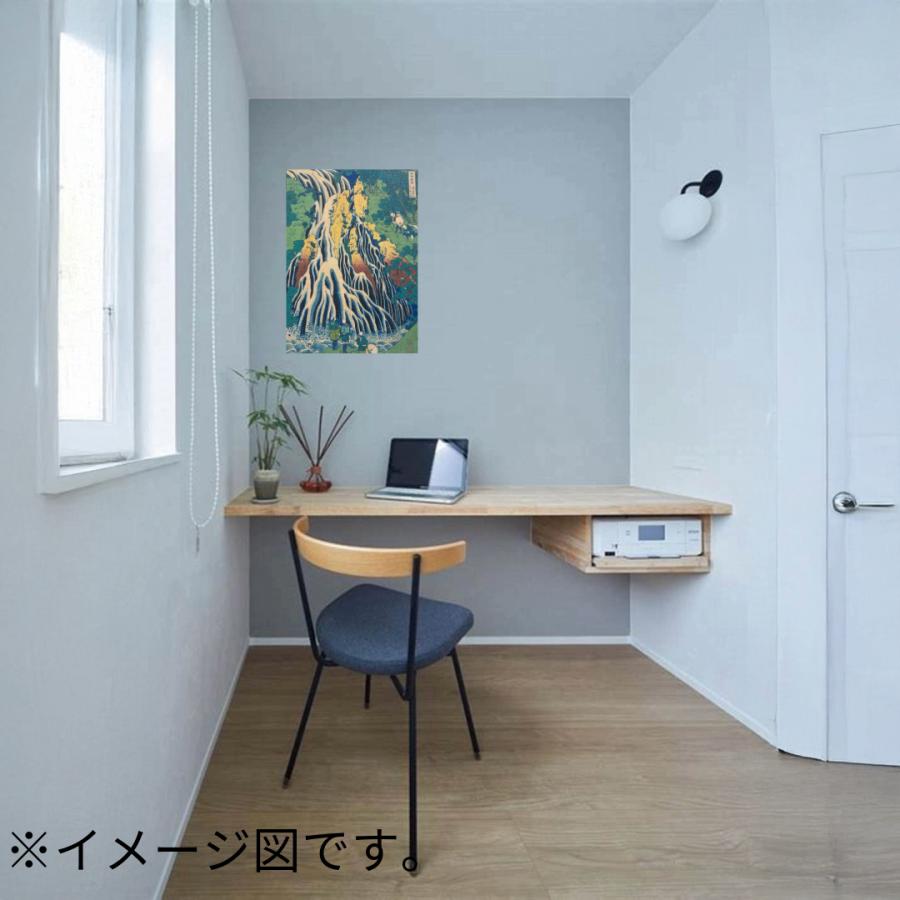 木製パネル アート 葛飾北斎 大判錦絵 芥子(けし)の通販