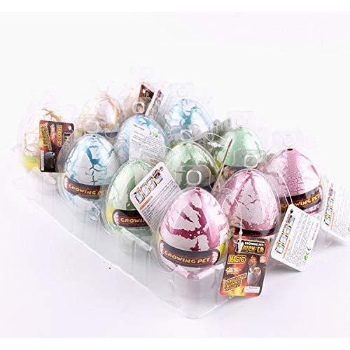 国内正規品 ペット恐竜ハッチングエッグ Powertrc 日本ではなかなか手に入らない海外の並行輸入品 逆輸入品 12個 恐竜エッグ並行輸入品 パーティー景品 1ダースセット 水栽培マジカル恐竜エッグ おもちゃ
