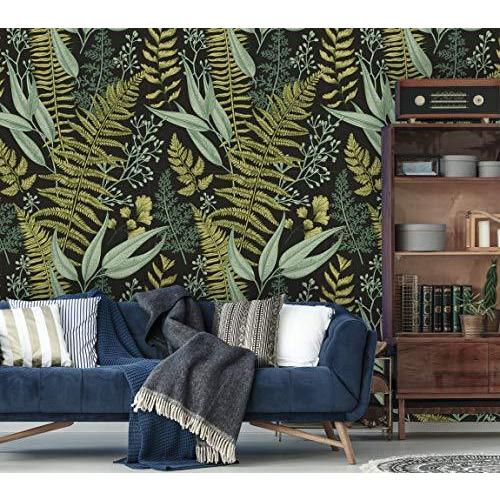 最高の Pattern Floral Stick And Peel Wallpaper Removable Adhesive Self Botanic その他道具 工具 Www Aquariumboka Ucg Ac Me