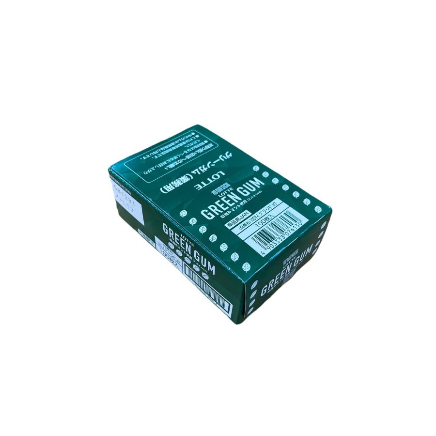 ロッテ グリーンガム 業務用 100枚 ミント味 : satosshi - 通販