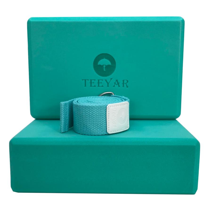 Teeyar ヨガブロック ヨガぶろっく 2個セット 難しいポーズの補助に