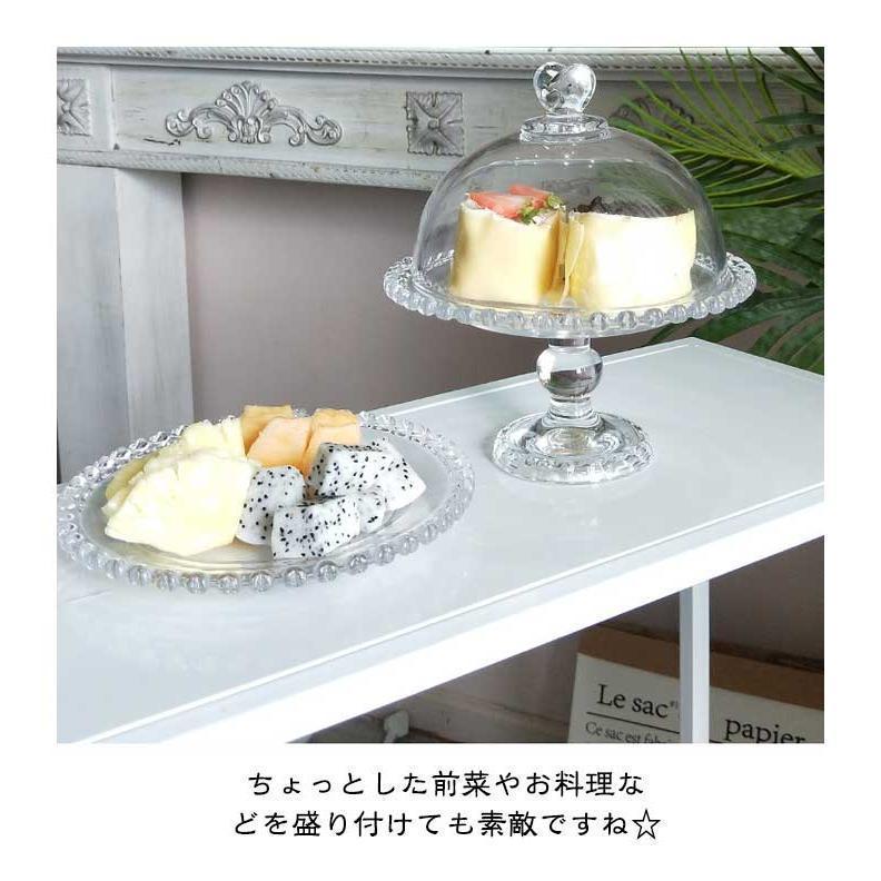 ガラスケーキドーム 脚付き皿 製菓 ガラスコンポート 蓋つき ガラスケーキドーム 脚付き皿 製菓 ガラスコンポート 蓋つき