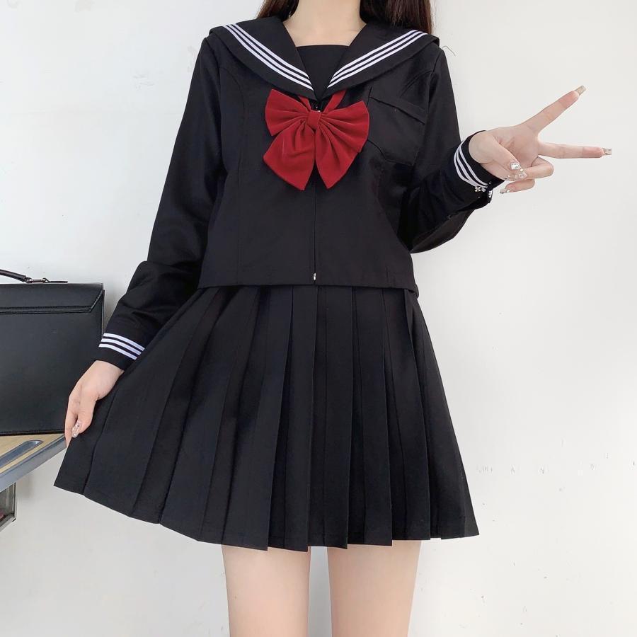 女子校生　MIRACLE 制服 コスプレ 制服 JK 2点セット 女子高生 高校生 学生服 コスチューム コスプレ衣装 可愛い 彼女ミニスカ 仮装 セーラー服 大きいサイズ セーラー服