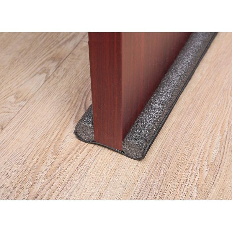 ドアドラフトストッパー すきま風防止クッション ドア下部シールテープ 隙間テープ ストリップ 防風 防音 防虫 防塵 冷気遮断 stm