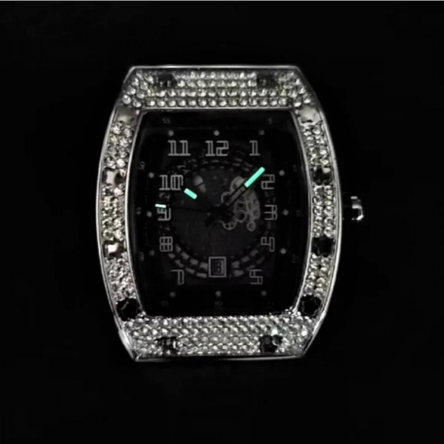 ✨新品 箱付き✨【日本未発売】　MISSFOX ラグジュアリー腕時計 MISSFOX メンズ RM010デザインケース×ラバー ハイエンド