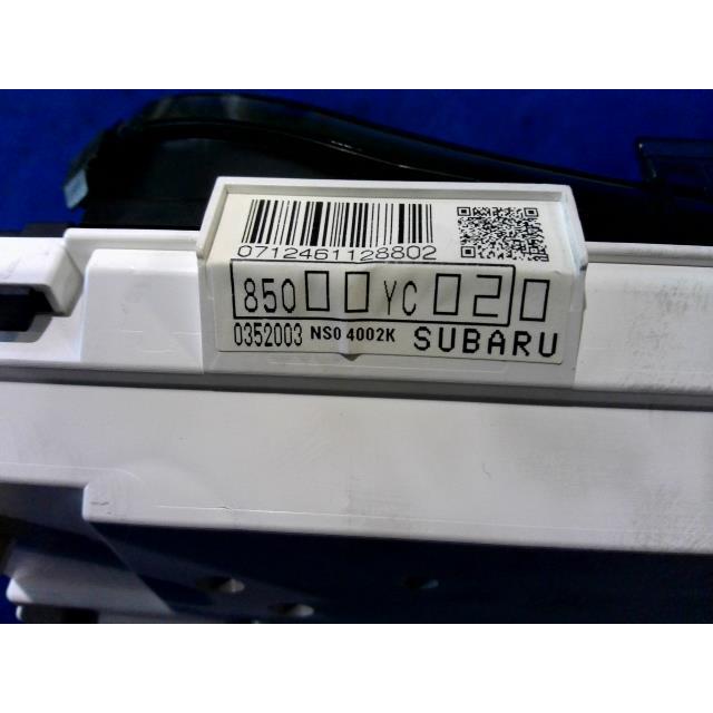 エクシーガ DBA-YA5 スピードメーター 2.0I-S 4WD 85021YC040 ※同梱