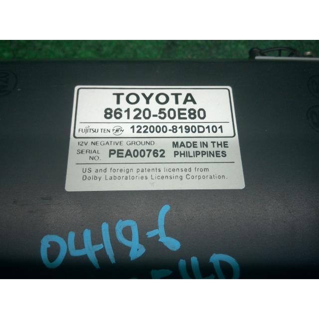 レクサス（LEXUS） LS DBA-USF40 オーディオ ステレオ LS460 86120