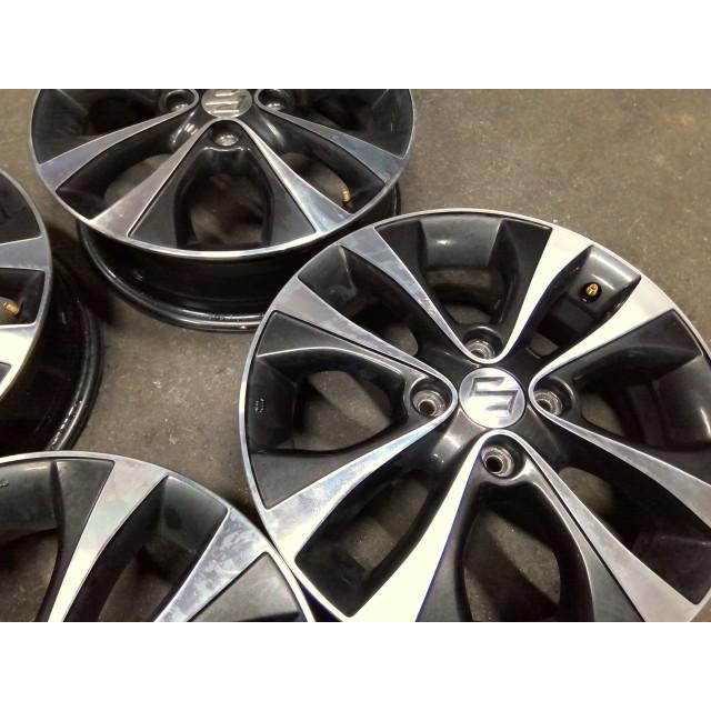 ワゴンR 中古 ホイル ホイール 15×4.5J,4穴,4本,100,+45 同梱不可 即決