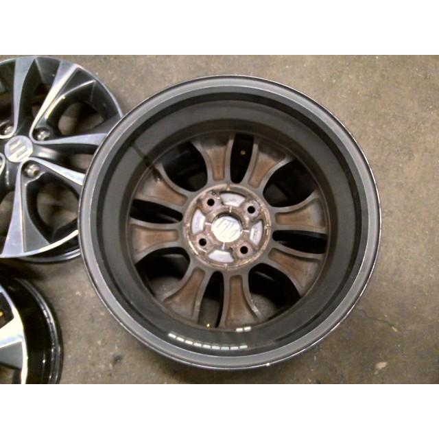 ワゴンR 中古 ホイル ホイール 15×4.5J,4穴,4本,100,+45 同梱不可 即決