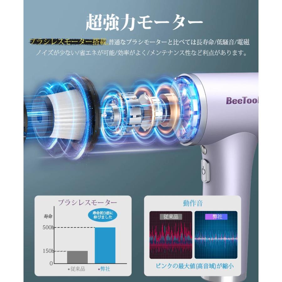 2種吸引モ一ド／ 車 掃除機 35000PA ハンディクリーナー コードレス