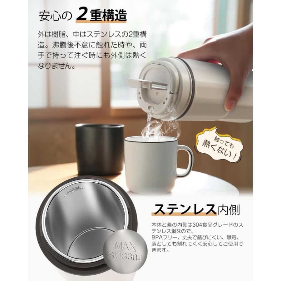 電気ケトル ポータブル トラベルケトル 小型 400ML 100V 300W 低 電気ケトル ポータブル トラベルケトル 小型 400ML 100V 300W 低
