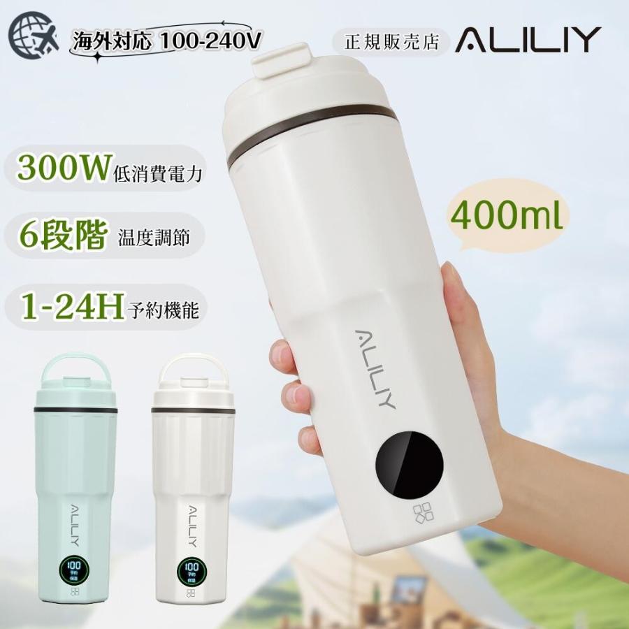 電気ケトル ポータブル 海外対応 携帯 湯沸かしケトル 小型 6段階温度