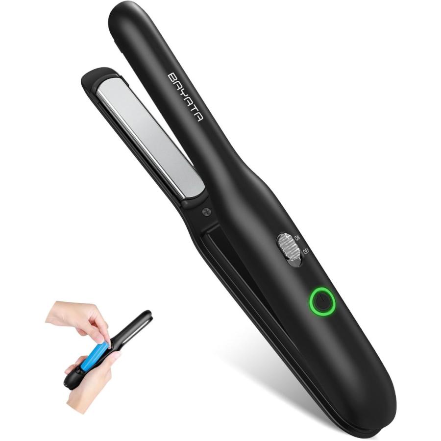 ヘアアイロン コードレス 充電式 ミニ 電池着脱式 カール