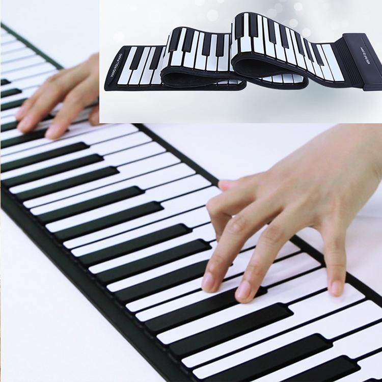 電子ピアノ ロールピアノ 鍵 ロールアップピアノ ピアノ 和音対応 128和音 折りたたみ 楽器 こども Usb プレゼント 子供 巻ける 折りたたみ 簡易ピアノ サトウストアヤフー店 通販 Yahoo ショッピング