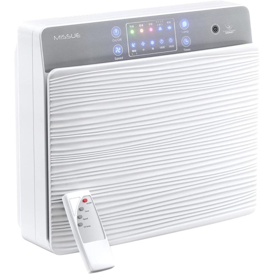 壁掛け 集じん 花粉症 空気清浄機 壁掛け 吸入器 机上両用 リモコン付き イオン発生器 ライト 12畳 空気質検知 タイマー機能 花粉症 集じん 消臭 ホコリ サトラストア