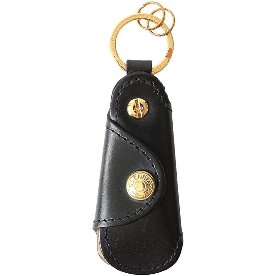 楽天最安値に挑戦 Glenroyal フルブライドルレザー シューホーン 03 5802 One New Black 靴磨き シューケア用品