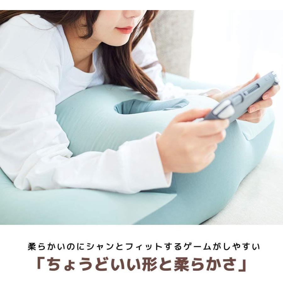 人気no 1 Neochi Pillow ねおちピロー ゲーム スマホ うつ伏せ 枕 クッション ゲーミング枕 クロスプラス ネイビー 枕 ピロー