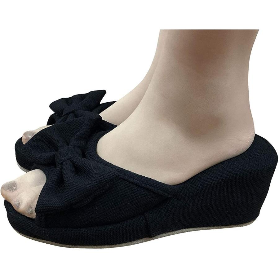 福袋セール スリッパ ヒール エステ仕様美脚 8cm オフィス履きにも 卒業式 入学式 ブラック Type リボン Butterfly スリッパ Readingtherapycenter Com