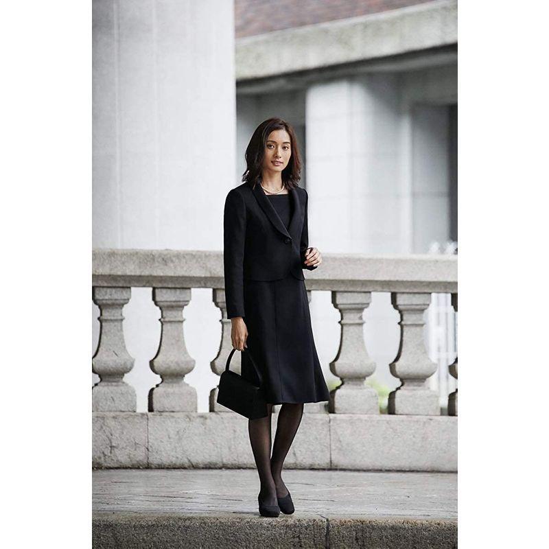 数量は多 レディース ウォッシャブル 前開きワンピーススーツ ブラックフォーマル カレット ブラック 日本サイズ7 7号 日本 バッグ Www Marsupio It