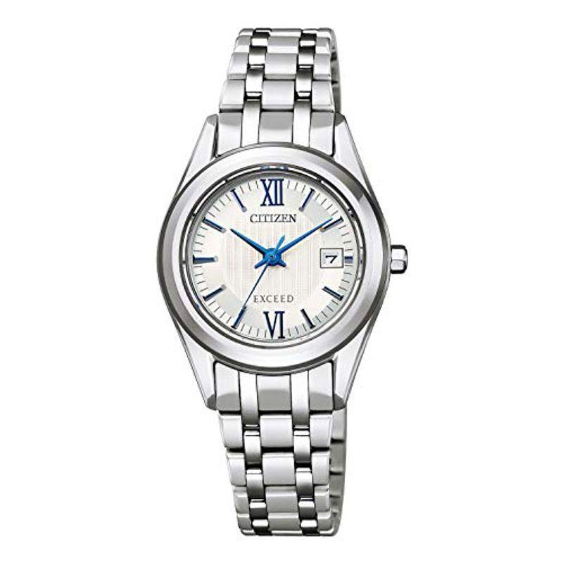 【正規品】 エコ・ドライブ エクシード 腕時計 シチズン ペアモデル シルバー レディース FE1000-51A スーパーチタニウム 腕時計