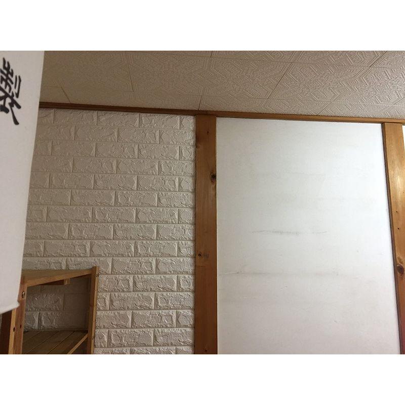 日本製 Diyクッションタイプレンガ調シール壁紙ロール100 250 撮影背景 簡単リフォーム 壁紙 Hakunamatatagrill Com