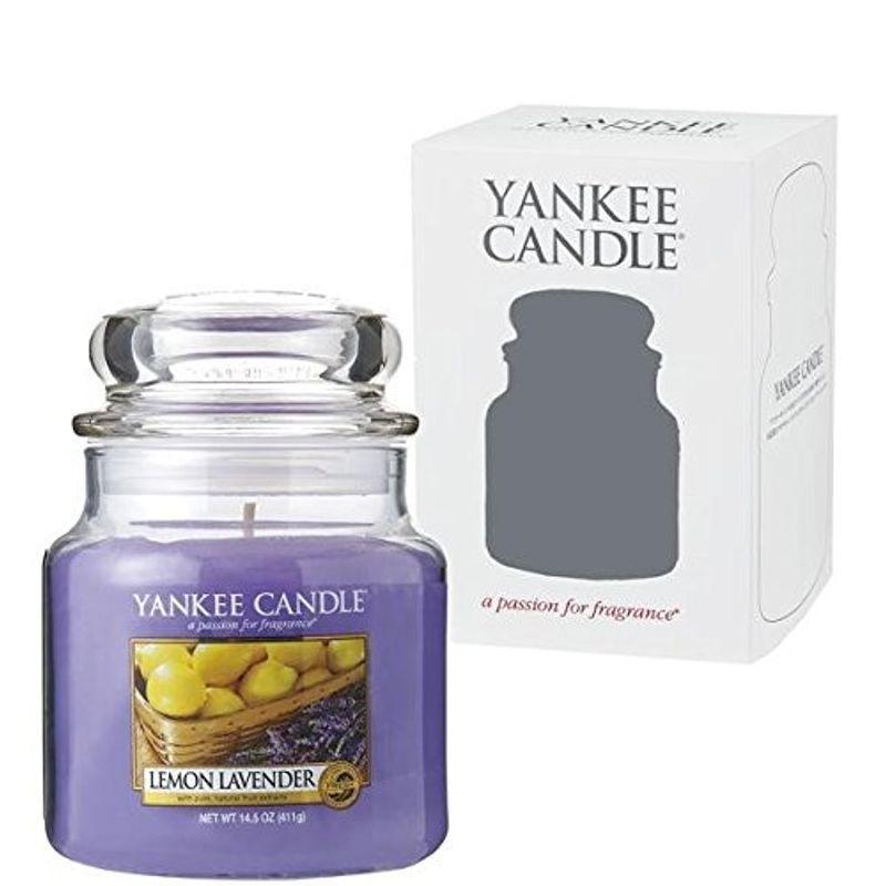 ブランド雑貨総合 YANKEE ヤンキーキャンドル CANDLE 1) (x Mサイズ レモンラベンダー ジャーM JarM キャンドルホルダー