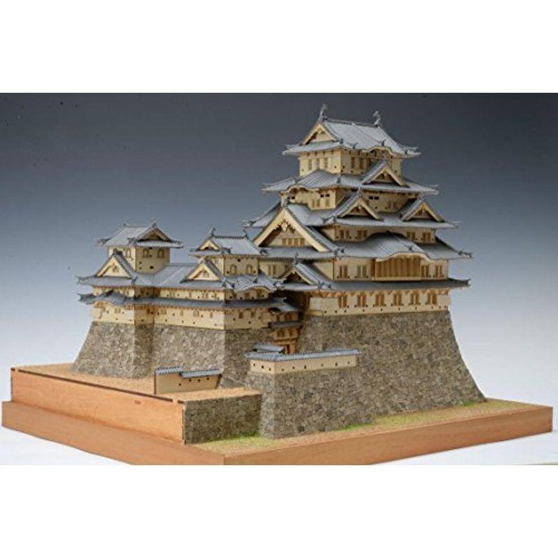 ウッディジョー 姫路城 建物 木製 1/150 サトラストアのウッディジョー 姫路城 (改良版) 20220108072825 00375
