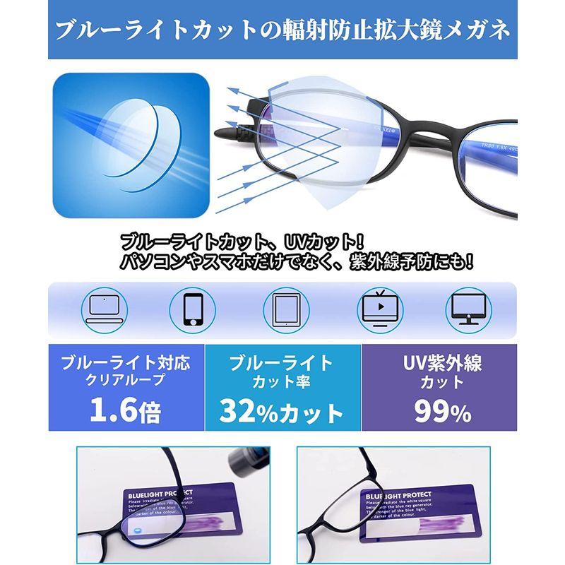 ついに再販開始 メガネ型ルーぺ 拡大鏡 ルーペ 軽量 ルーペメガネ 拡大 眼鏡 メガネ 眼鏡型ルーペ 拡大ルーペ ルーペ型眼鏡 細かい作業 大きく見える 読書用 ブラック GOKEI メガネ型ルーぺ 拡大鏡 ルーペ 1.8倍 ブルーライトカット機能 7点セット 拡大 眼鏡 メガネ ルーペメガネ 眼鏡型ルーペ 拡
